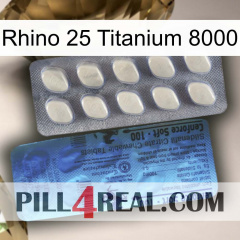 Rhino 25 Titanium 8000 34